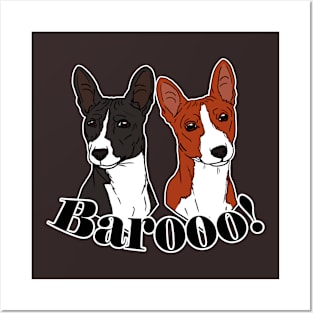 Baroo Basenjis Posters and Art